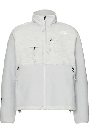 The North Face Regrind Denali Jacket in - Grey. Size L (also in M, S, XL/1X).