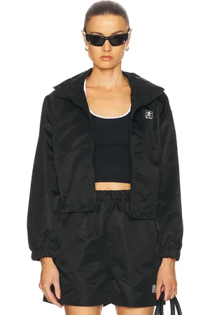 Sporty & Rich Running Woman Windbreaker Jacket in - . Size L (also in M, S, XS).