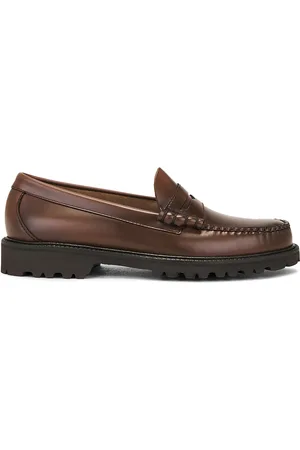 G.H. Bass Larson Lug Weejun in - Cognac. Size 10 (also in 11, 12, 13, 8, 9).