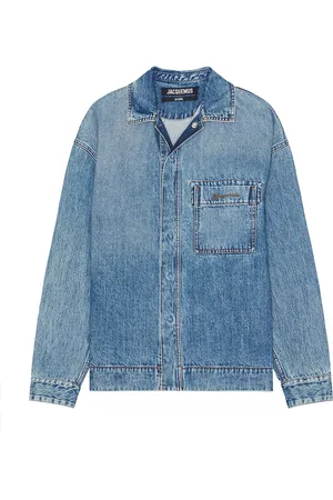 Jacquemus La Chemise De Nimes in - Blue. Size 46 (also in 48).