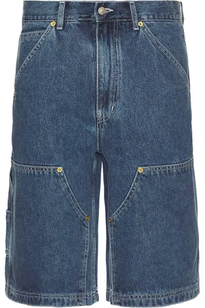 AFTER PRAY James Carpenter Denim Shorts in - Blue. Size M (also in S).