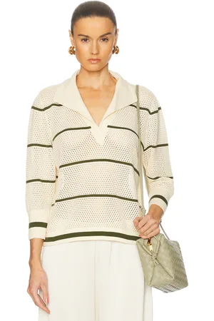 JOHANNA ORTIZ Poca Vela Top in - Cream. Size L (also in M, S, XS).