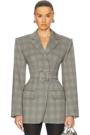 Sportmax Emy Jacket in - Grey. Size 4 (also in ).