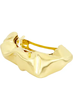 COMPLETEDWORKS Hair Barrette in - Metallic Gold. Size all.