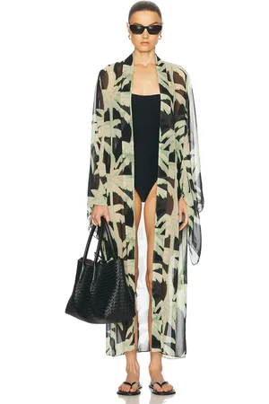 JOHANNA ORTIZ The Passing Storm Kimono in - Green. Size S (also in ).