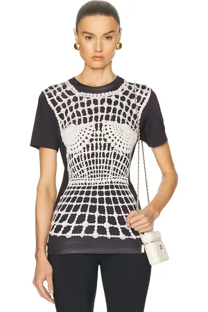 Balmain Embroidery Print Trompe L