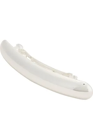 LIÉ STUDIO The Molly Hair Clip in - Metallic Silver. Size all.