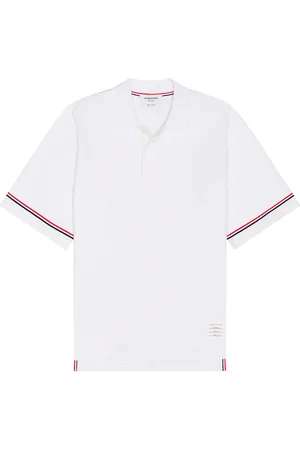 Thom Browne Rugby Fit Short Sleeve Polo in - . Size 1 (also in 2, 3, 4).