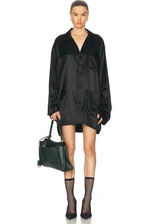Balenciaga Satin Pyjama Shirt in - . Size 34 (also in 36, 38, 40).