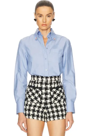 VALENTINO Cotone Shirt in - Blue. Size 36 (also in ).