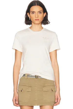 adidas T Shirt in - Cream. Size L (also in M, S, XL/1X, XS).