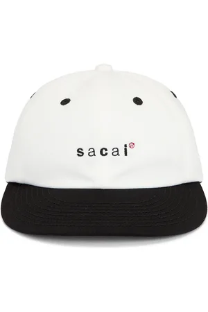 SACAI X Wtaps Cotton Twill Cap in - White. Size all.