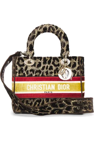 Dior Leopard Lady D Lite Handbag in - . Size all.