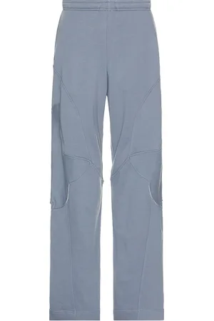 Kiko Kostadinov X Fox Racing Fleece Pants in - Blue. Size L (also in M, S, XL/1X).
