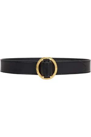 Saint Laurent Leather Belt in - Black. Size 65 (also in 75, 80, 90).