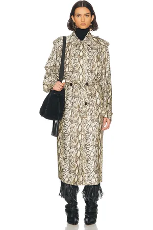 Isabel Marant Freanne Coat in - Neutral. Size 36 (also in 38, 40, 42).