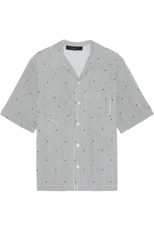 AMIRI MA Pinstripe Camp Shirt in - . Size L (also in M, S, XL/1X).
