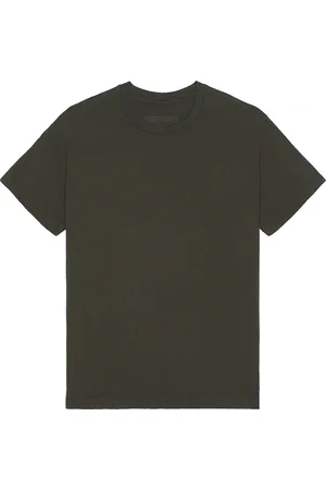 NILI LOTAN Bradley Tee in - Charcoal. Size XL/1X (also in S).