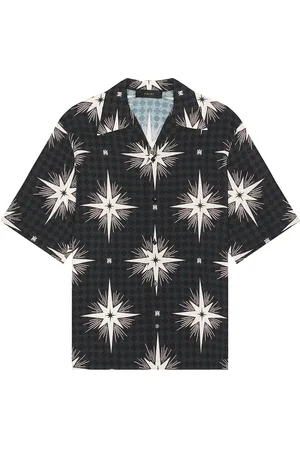 AMIRI Starburst Camp Shirt in - . Size L (also in M, S, XL/1X).