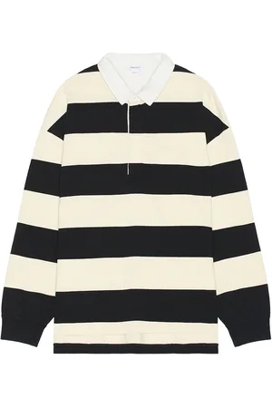Alexander McQueen Oversized Rugby in - Black. Size L (also in M, XL/1X).