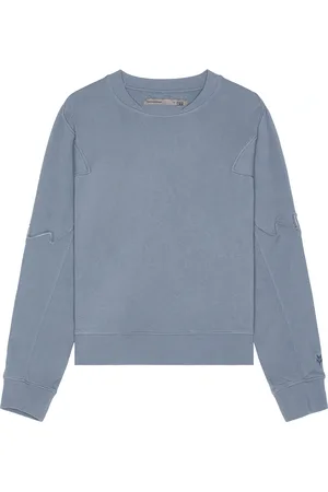 Kiko Kostadinov X Fox Racing Crew Neck Pullover Sweatshirt in - Grey. Size L (also in M, S, XL/1X).