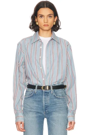 BODE Regatta Stripe Shirt in - Blue. Size S (also in ).