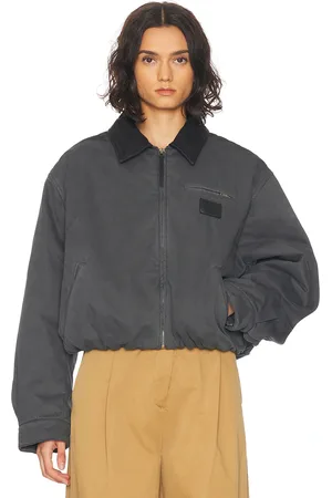 Acne Studios Okra Bomber Jacket in - Grey. Size 36 (also in ).