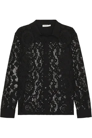 Simkhai Lace Button Down Shirt in - . Size L (also in S).