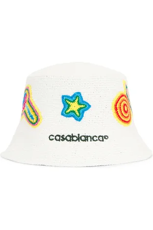 Casablanca Crochet Bucket Hat in - . Size all.