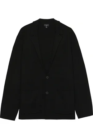 CLUB MONACO Merino Blazer in - Black. Size XL/1X (also in ).
