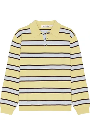 ZANKOV Ryan Polo in - Yellow. Size L/XL (also in S/M).