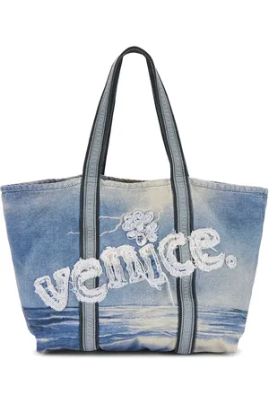 ERL Storm Venice Tote in - Blue. Size all.