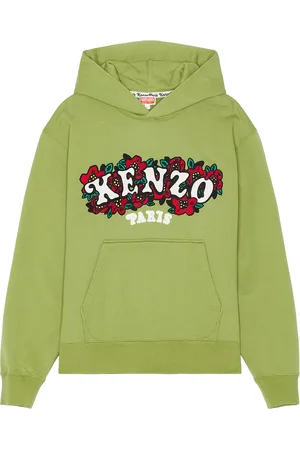 Kenzo Gots x Verdy Collection Embroidered Classic Hoodie in - Mint. Size L (also in M, XL/1X).