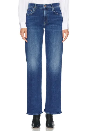 Mother The Mid Rise Maven Sneak in - Blue. Size 24 (also in 25, 26, 27, 28, 29, 31, 33, 34).