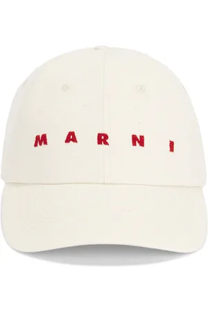 Marni Logo Cap in - Cream. Size L (also in M).