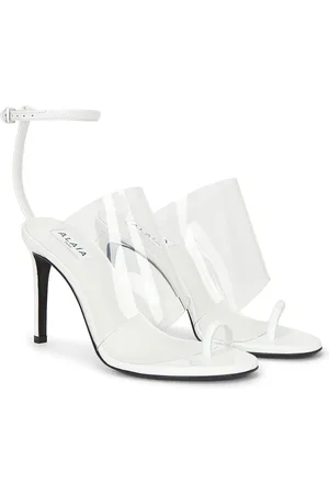 Alaïa Asymmetric Sandal in - White. Size 36 (also in 38, 39, 42).