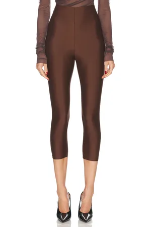 The Andamane Holly Capri Legging in - Brown. Size S (also in XS).