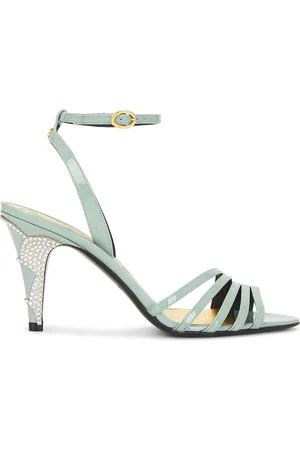 VALENTINO GARAVANI Ladycrush Sandal in - Green. Size 36 (also in 36.5, 37, 38, 39, 39.5, 40, 41).