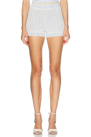 SER.O.YA Louie Hot Short in - Baby Blue. Size L (also in M, S, XS).