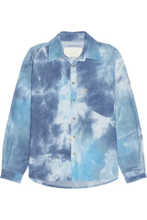 ERL Tie-Dye Corduroy Overshirt in - Baby . Size M (also in S, XL).