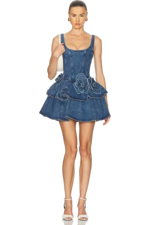 AKNVAS Devyn Dress in - Blue. Size 2 (also in ).
