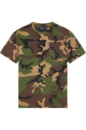 Ralph Lauren Short Sleeve Crewneck Pocket T-Shirt in - Army. Size L (also in M, S, XL/1X).