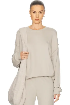 ÉTERNE Oversized Crewneck Sweatshirt in - Neutral. Size L (also in M, S, XL, XS).