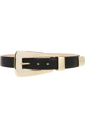 Khaite Lucca 30mm Croc Embossed Belt in - . Size 75 (also in 90).