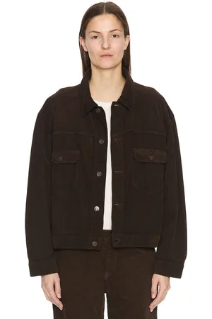 The Row Ness Jacket in - Chocolate. Size L (also in XL).