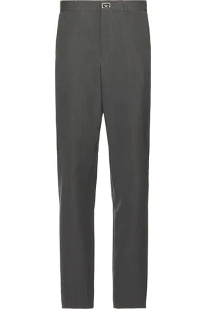 Givenchy New Metal Detail Pants in - Grey. Size 46 (also in 48, 50, 52).