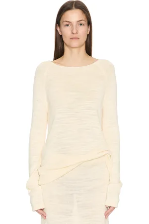 The Row Jipin Top in - White. Size L (also in XS).