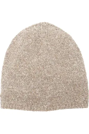 The Row Rodrigo Beanie in - Taupe. Size M/L (also in XS/S).