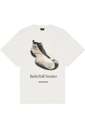 Balenciaga Oversized T-Shirt in - White. Size 1 (also in 2, 3, 4).