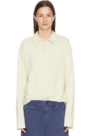 The Row Roddie Top in - Sage. Size L (also in M, XL, XS).